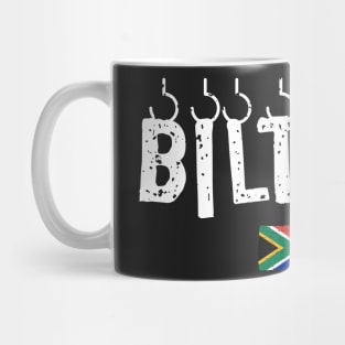 Biltong South Africa T-Shirt | Lekker Braai | Dry Wors | Afrikaans Language Mug